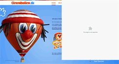 Desktop Screenshot of clownballon.de